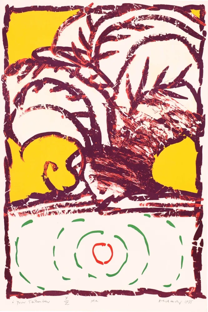 Литография Alechinsky - Salon de mai 