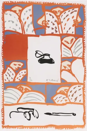 Литография Alechinsky - Salon du Livre