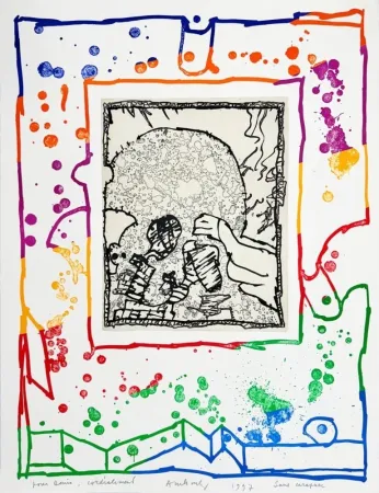 Офорт Alechinsky - Sans carapace