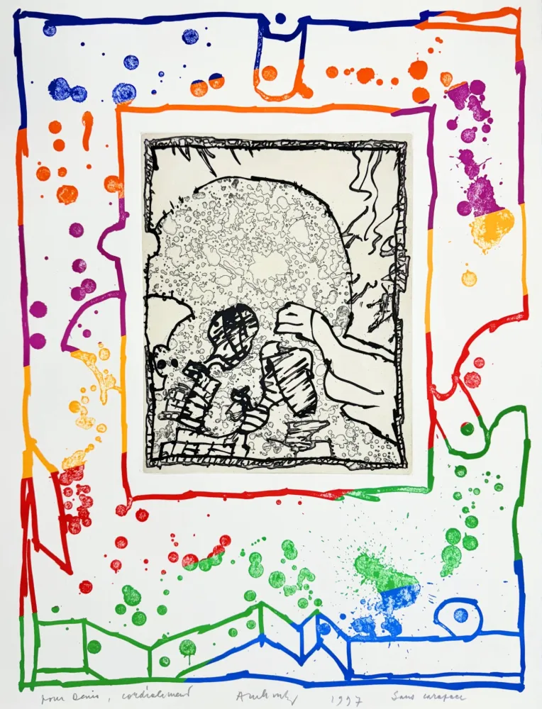 Офорт Alechinsky - Sans carapace