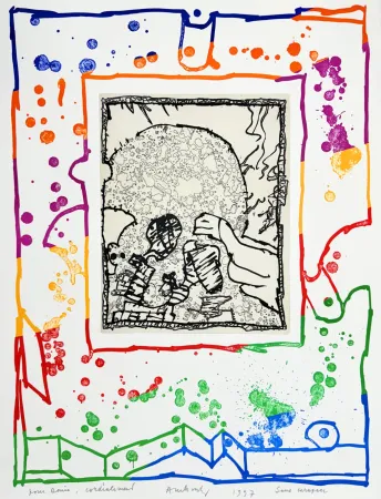 Офорт Alechinsky - Sans carapace