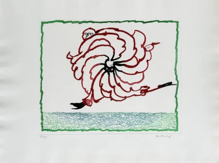 Акватинта Alechinsky - Sans titre