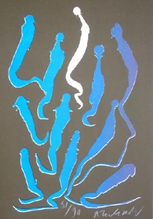 Литография Alechinsky - Sans titre 6