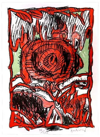 Литография Alechinsky - Schismes 1