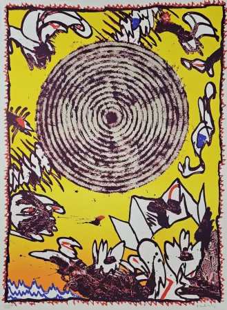 Литография Alechinsky - Seoul