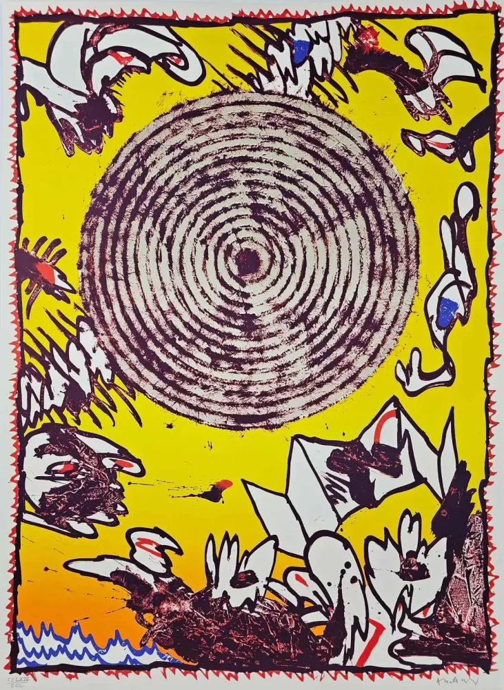 Литография Alechinsky - Seoul 