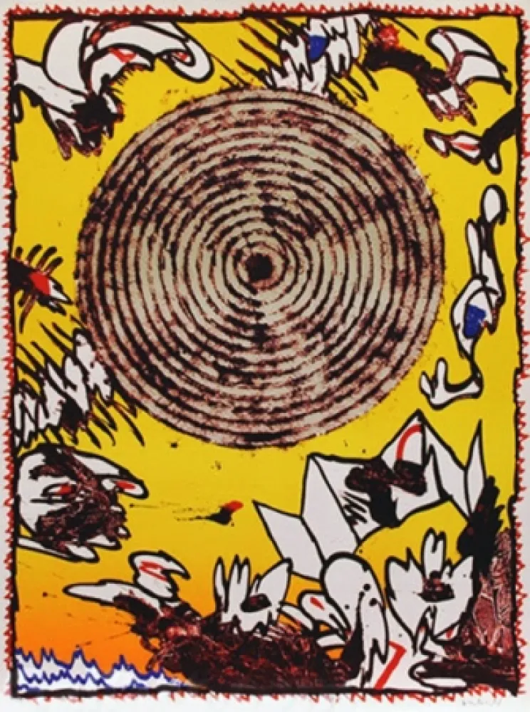 Литография Alechinsky - SEOUL