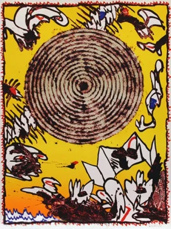 Литография Alechinsky - SEOUL