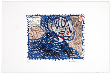 Литография Alechinsky - Sixième arrondissement (Paris)