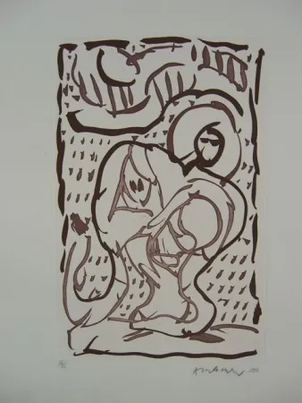 Гравюра Alechinsky - S/T