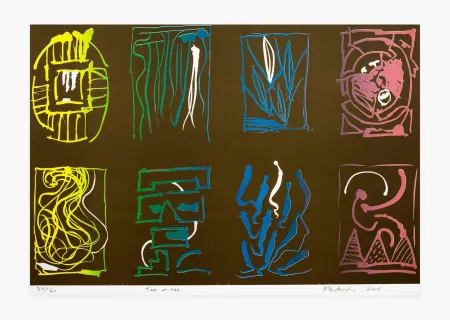 Литография Alechinsky - Tap et car