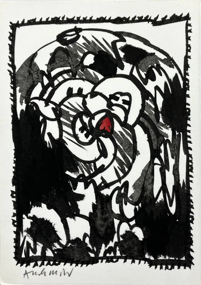 Нет Никаких Технических Alechinsky -  Tête Bêche, 1987