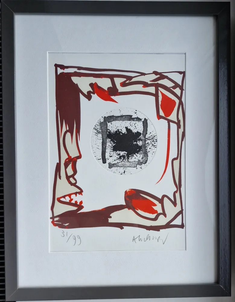 Гравюра Alechinsky - Tiens !