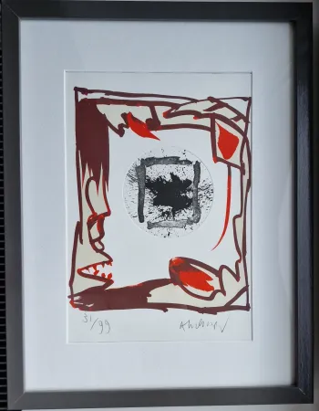 Гравюра Alechinsky - Tiens !