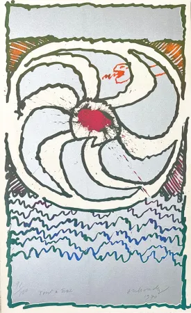 Литография Alechinsky - Tout à trac