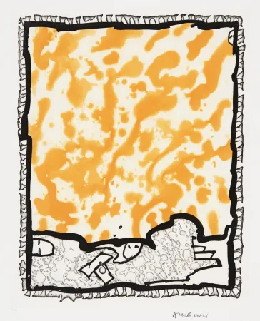 Линогравюра Alechinsky - Traité des excitants modernes 06