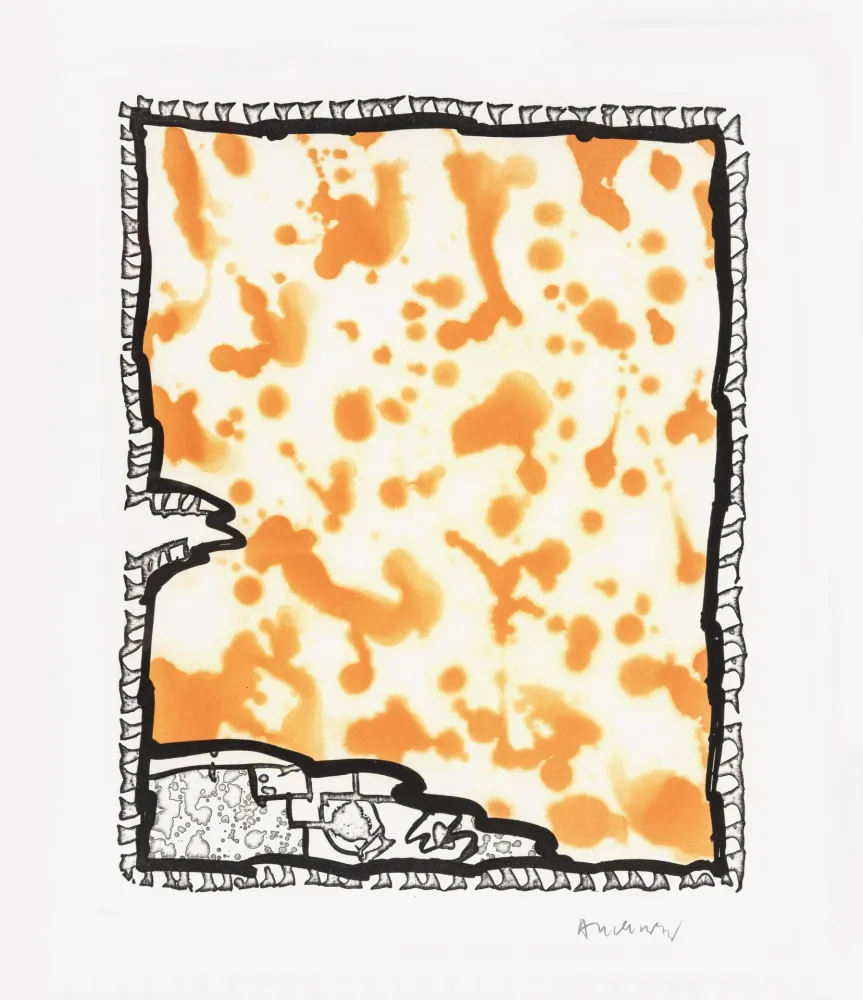 Линогравюра Alechinsky - Traité des excitants modernes 07