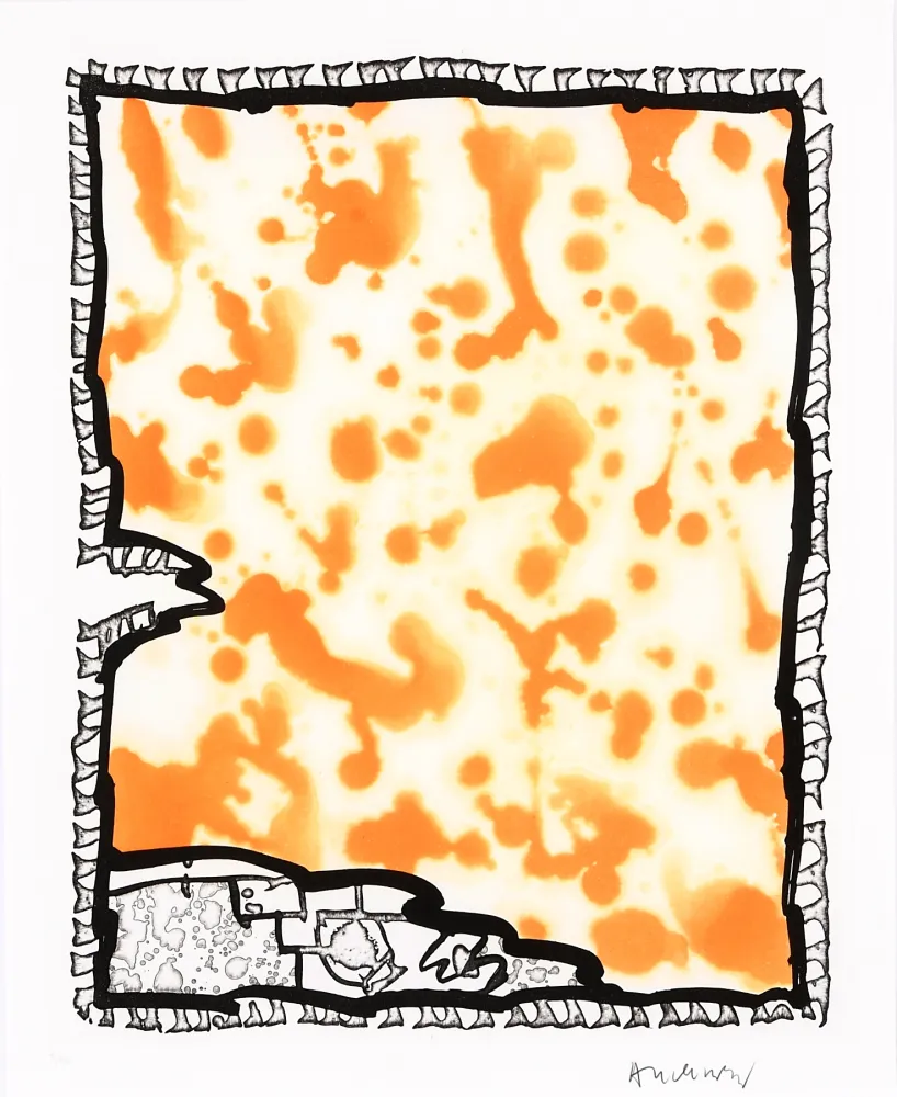 Линогравюра Alechinsky - Traité des excitants modernes 07