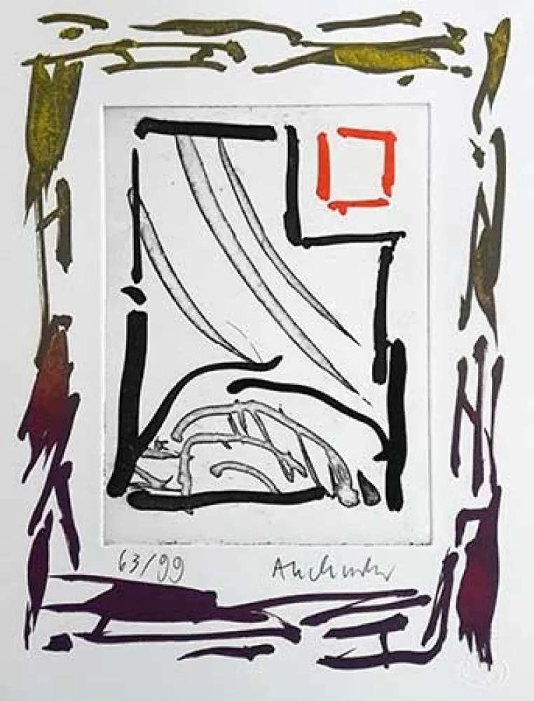 Гравюра Alechinsky - Triades