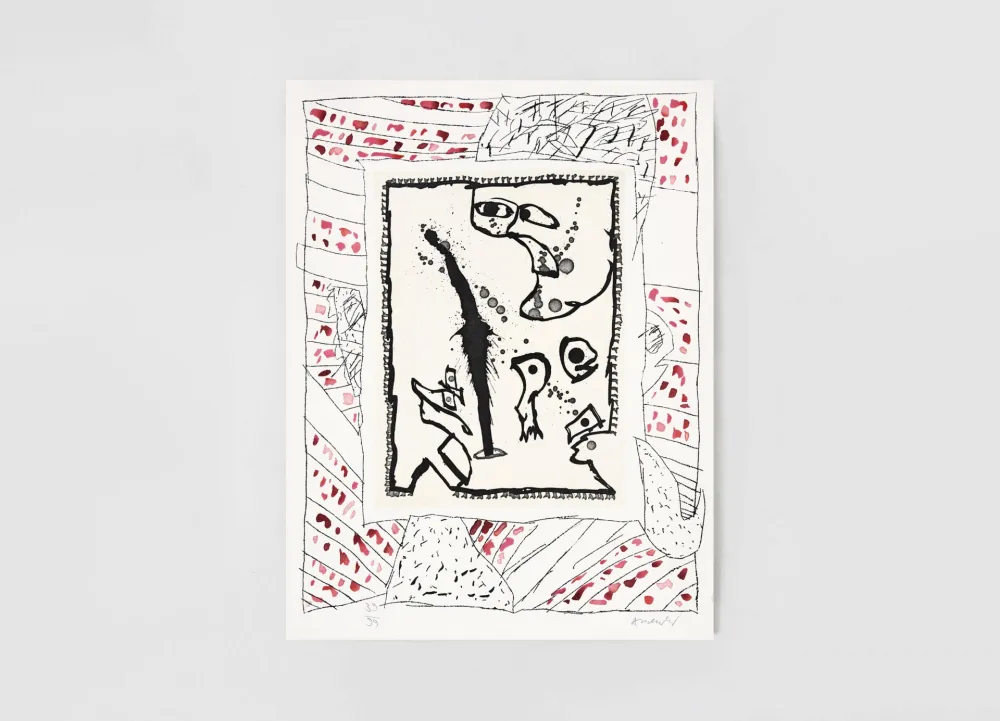 Гравюра Alechinsky - Troll