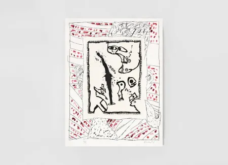 Гравюра Alechinsky - Troll
