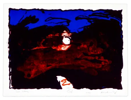 Литография Alechinsky - Trou Blanc