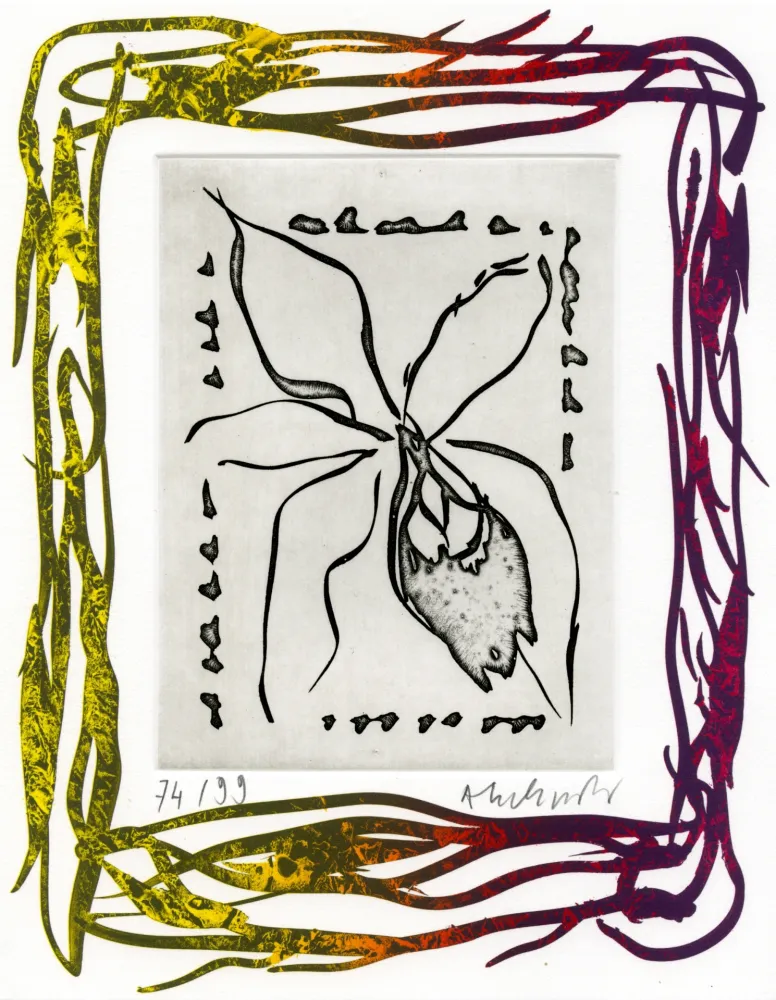 Литография Alechinsky - Un Amour de Swann 2