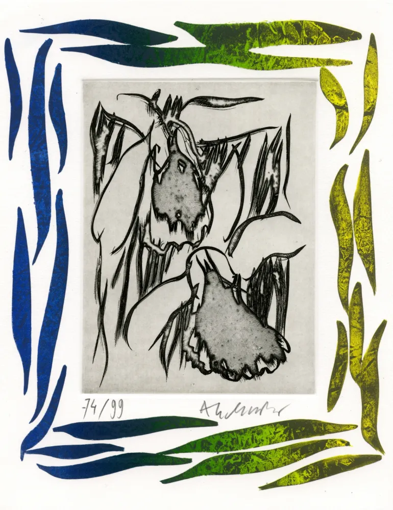 Литография Alechinsky - Un Amour de Swann 3