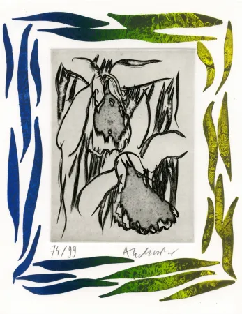 Литография Alechinsky - Un Amour de Swann 3