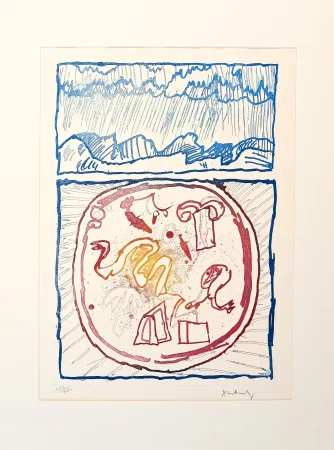 Офорт И Аквитанта Alechinsky - Underground