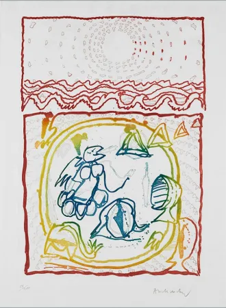 Офорт Alechinsky - Undersea