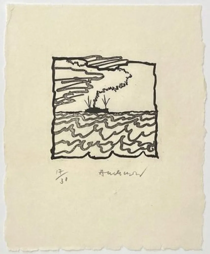 Гравюра Alechinsky - Volturno