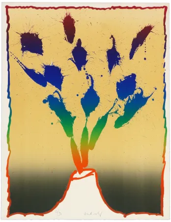 Литография Alechinsky - Vulcanalogies VII