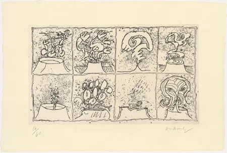 Офорт Alechinsky - Vulcanalyses 02