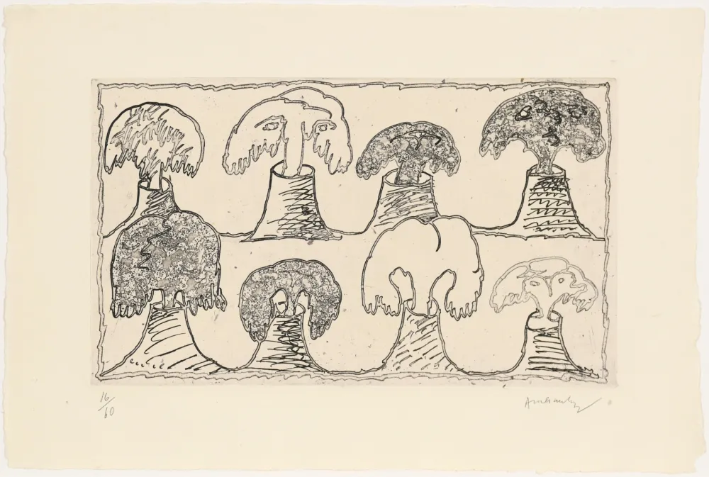 Офорт Alechinsky - Vulcanalyses 03