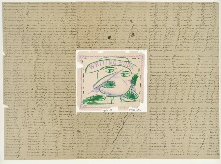 Литография Alechinsky - Writing Book