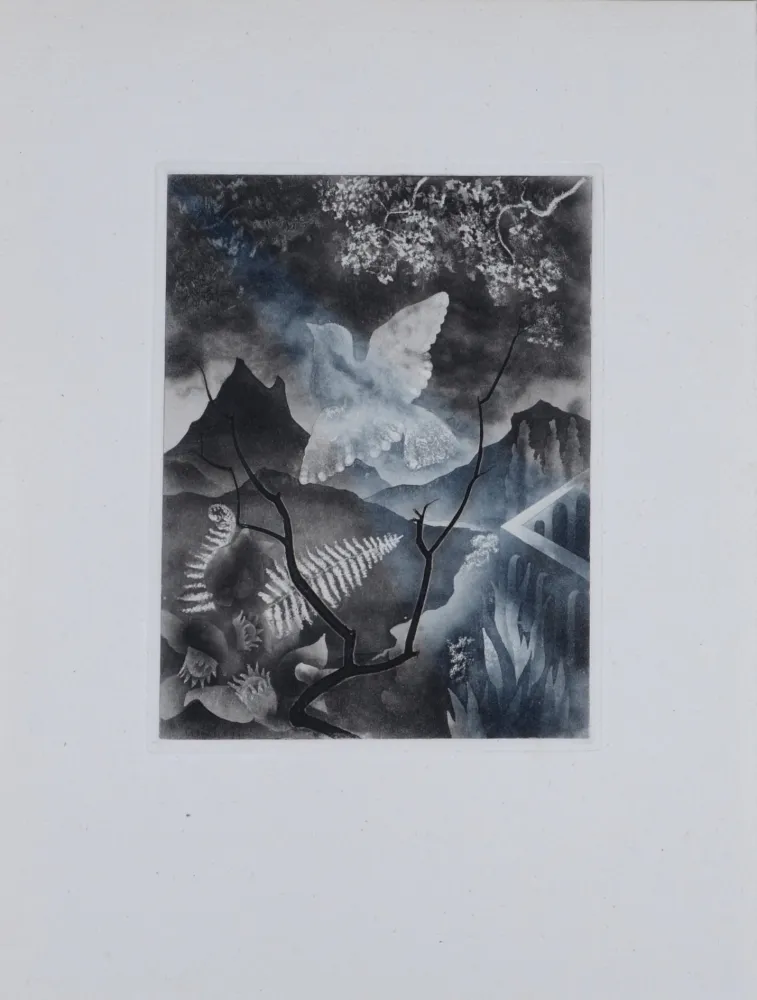 Гравюра Alexeïeff - The Dove