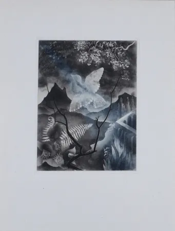 Гравюра Alexeïeff - The Dove