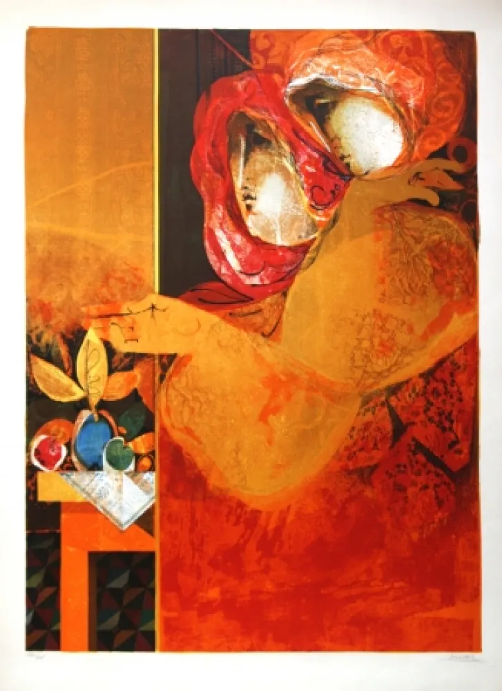 Офорт И Аквитанта Alvar -  	 Intimations sur La Vie