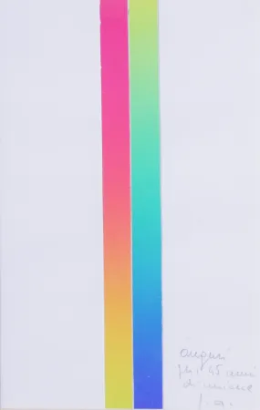 Литография Alviani - CROMIE SPETTROLOGICHE