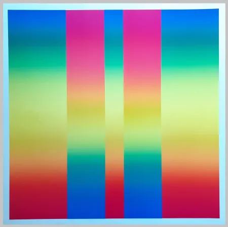 Сериграфия Alviani - Senza titolo