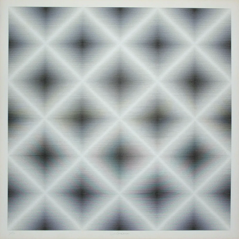 Сериграфия Alviani - Senza titolo