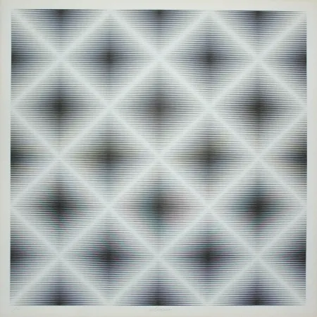 Сериграфия Alviani - Senza titolo