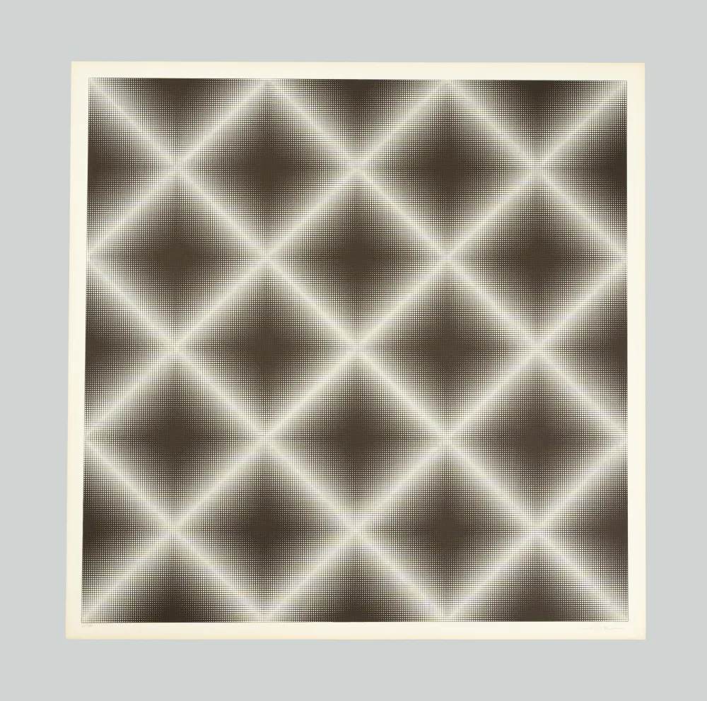 Сериграфия Alviani - Testura vibratile