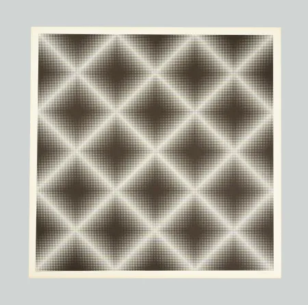 Сериграфия Alviani - Testura vibratile