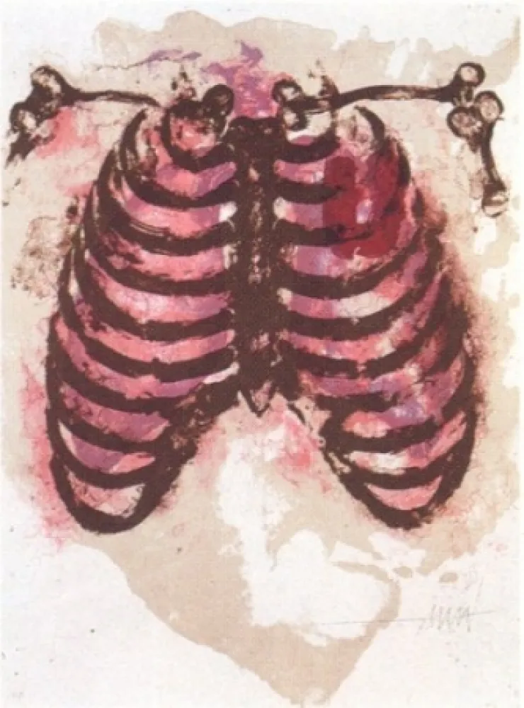 Литография Amat - Barcelona-83 