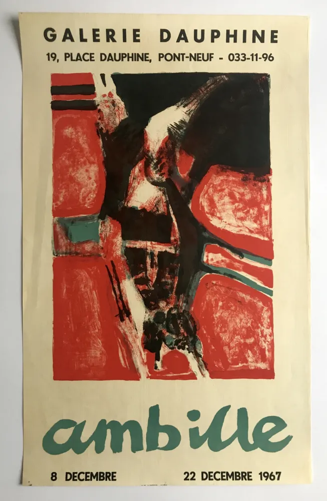 Афиша Ambille - Galerie Dauphine