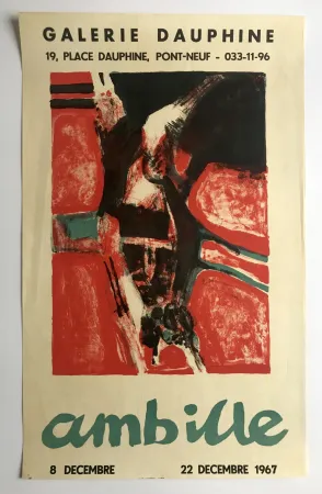 Афиша Ambille - Galerie Dauphine
