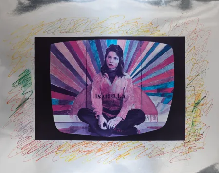 Сериграфия Angeli - Isabella Rossellini