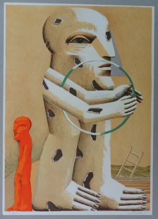 Литография Antes - Ohne Titel